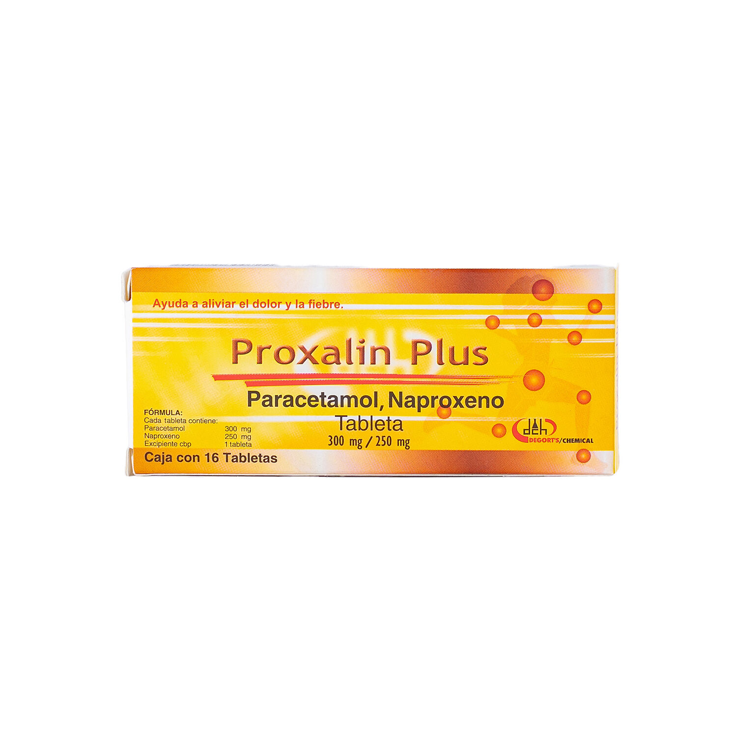 Paracetamol Naproxeno Proxalin Plus 16.0 Tab