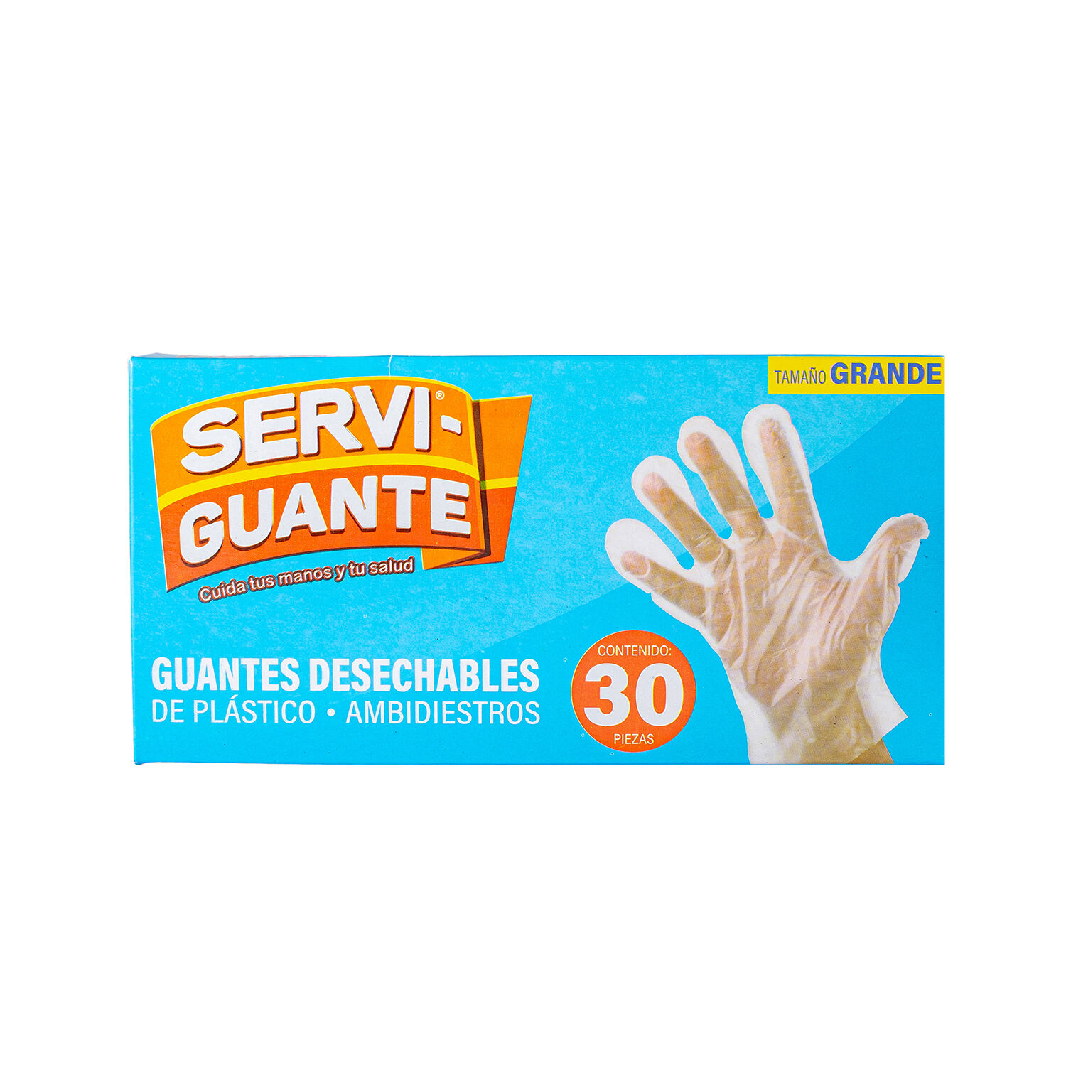 Guantes Grandes Servi Guante 30.0 Pza