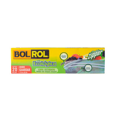 Bolsas Eco Gra Bolrol 20pza