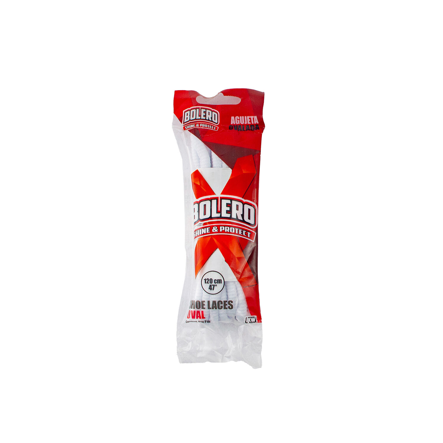 Agujeta Ovalada Blanca Bolero 1.0 Pza