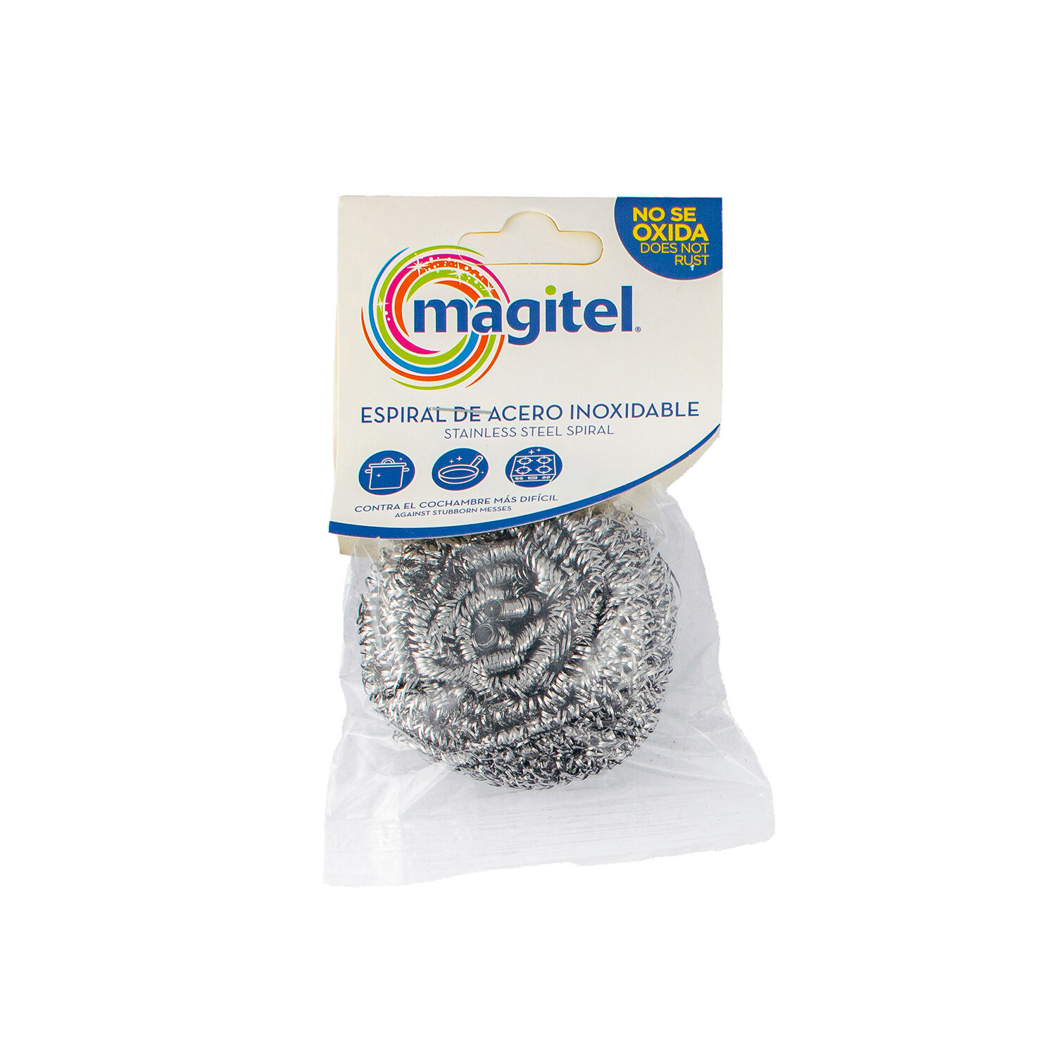 Fibra Espirales De Acero Magitel 1.0 Pza
