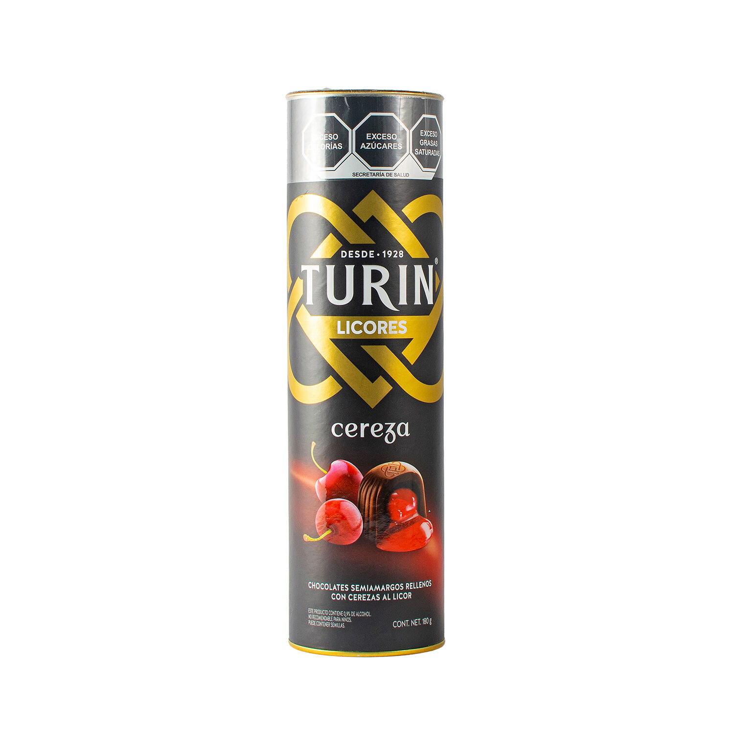 Chocolate Tubo Cereza Turin 180.0 Gr