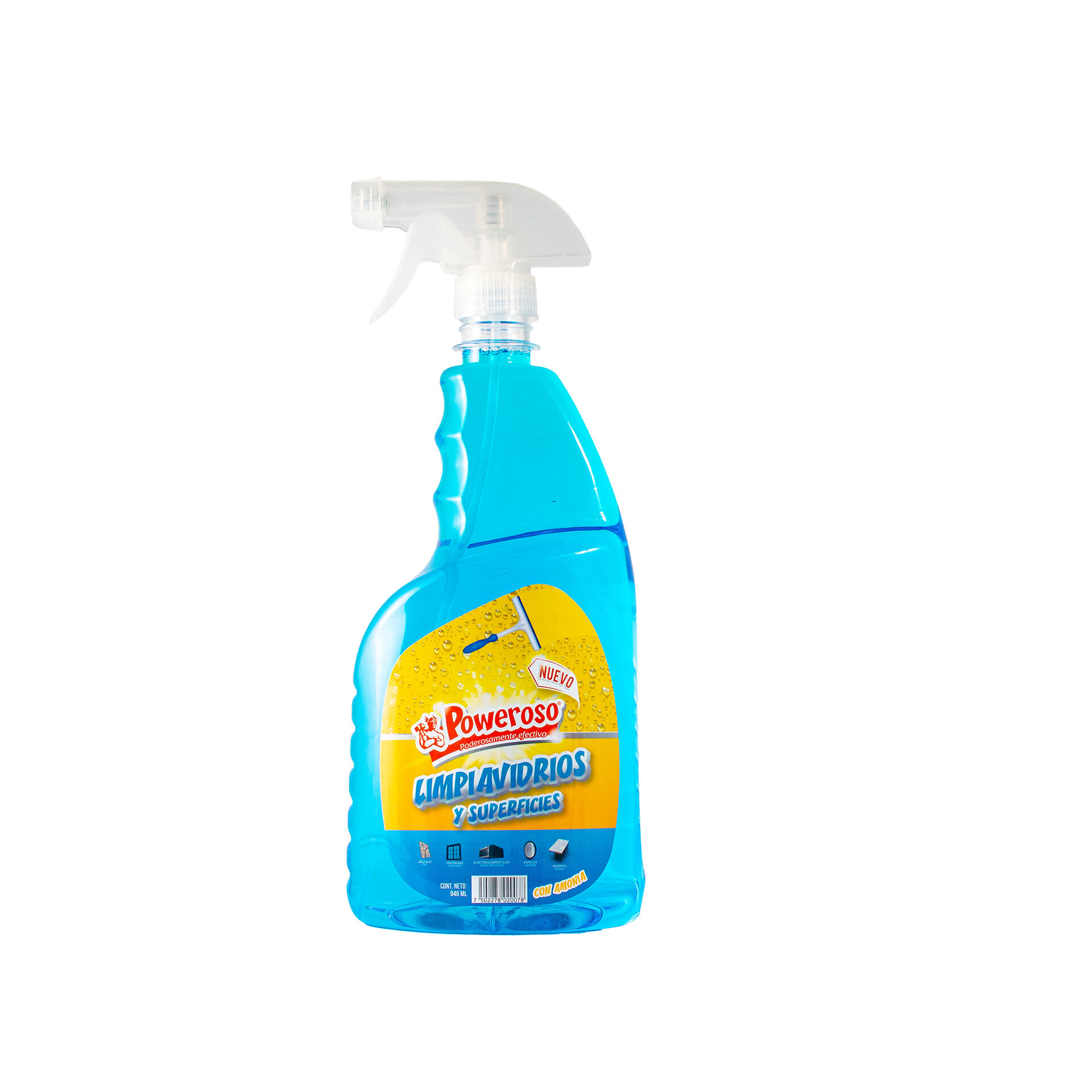 Limpia Vidrios Poweroso 32 Oz Poweroso 32.0 Oz
