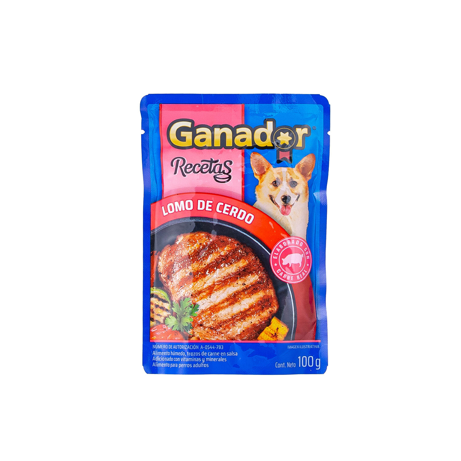 Alimento Para Perro Lomo De Cerdo Ganador 100 0 Gr