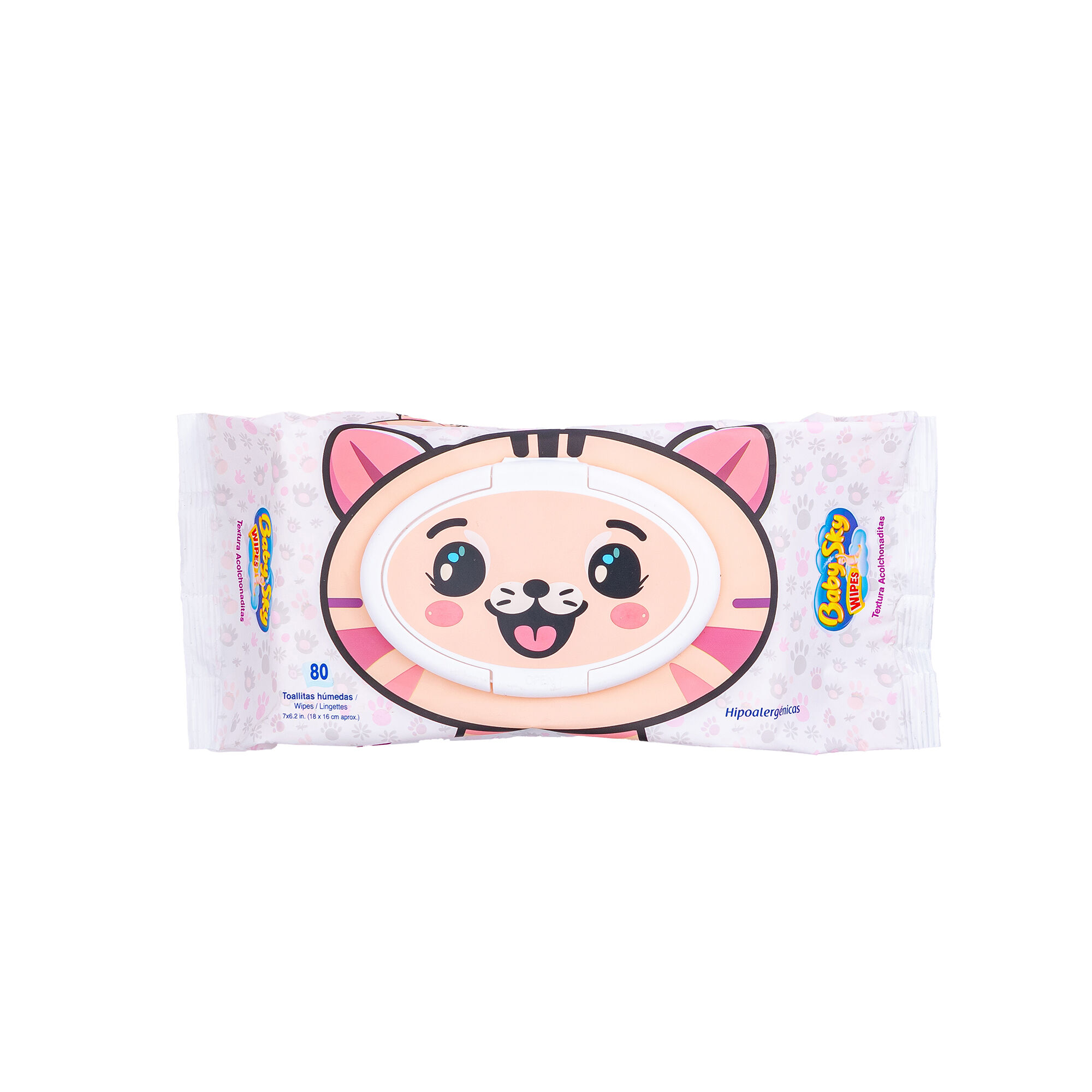 Toallitas Humedas Baby Sky Animalitos Universal Wipes 80