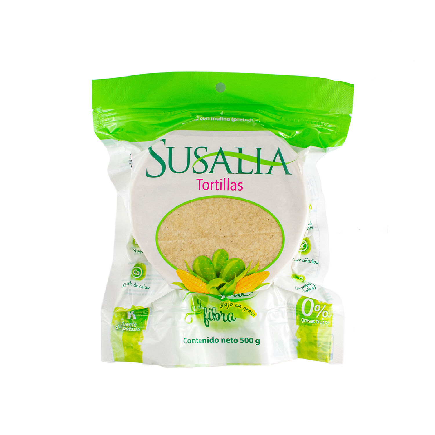 Tortilla Maiz Con Nopal Susalia 500.0 Gr