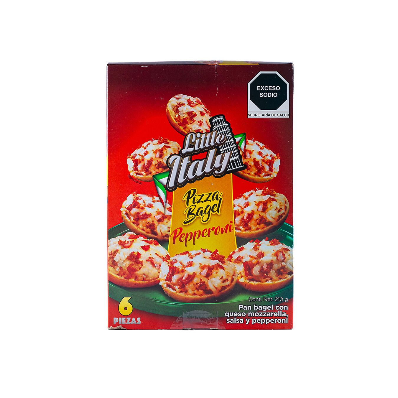 Pizza Bagel De Peperoni Alamesa 6.0 Oz