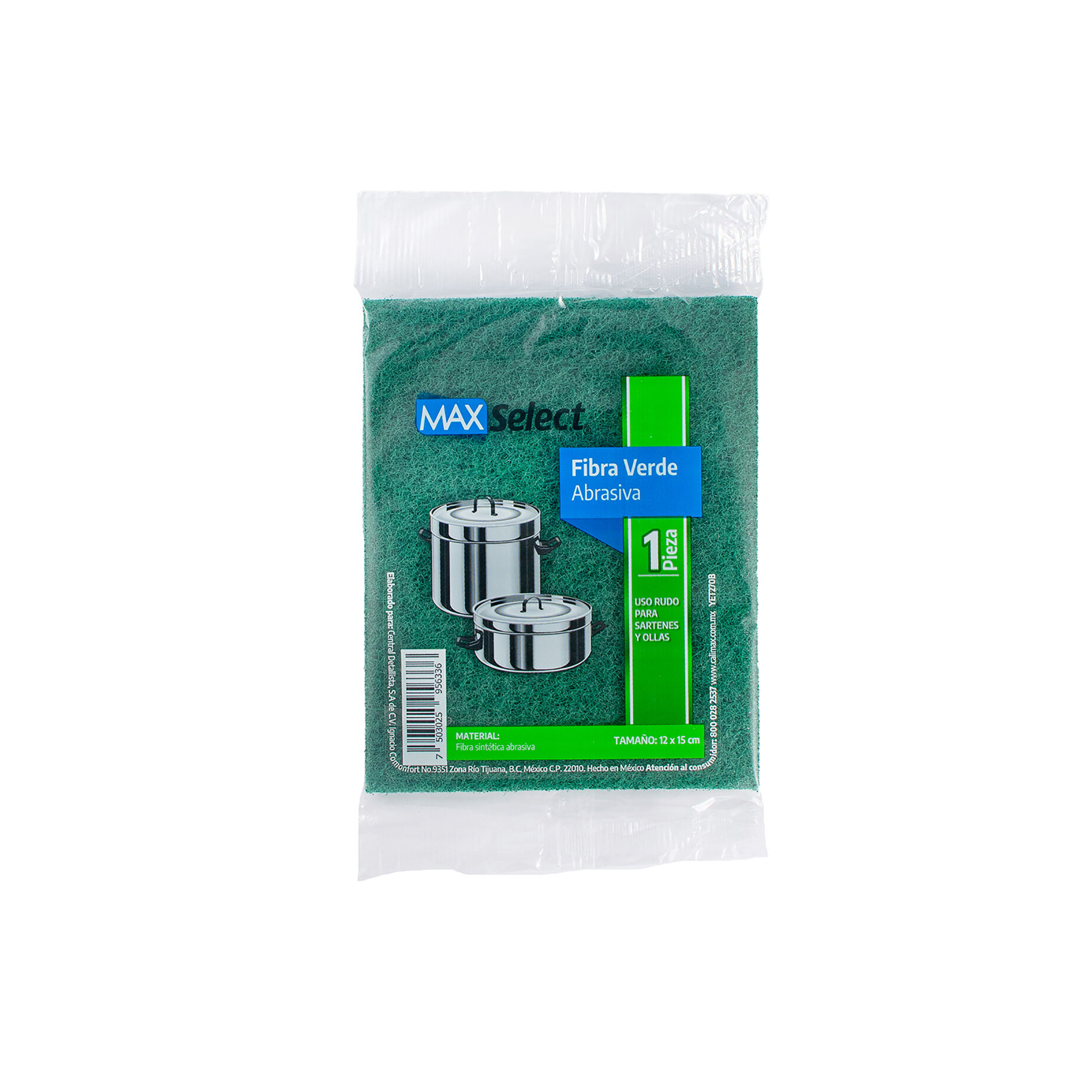 Fibra Abrasiva Verde Max Select 1.0 Pza