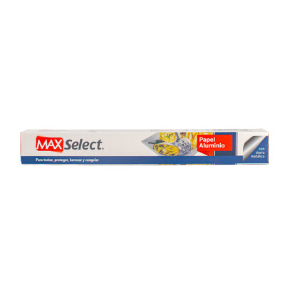Papel Aluminio Max Select 7.6 Mt
