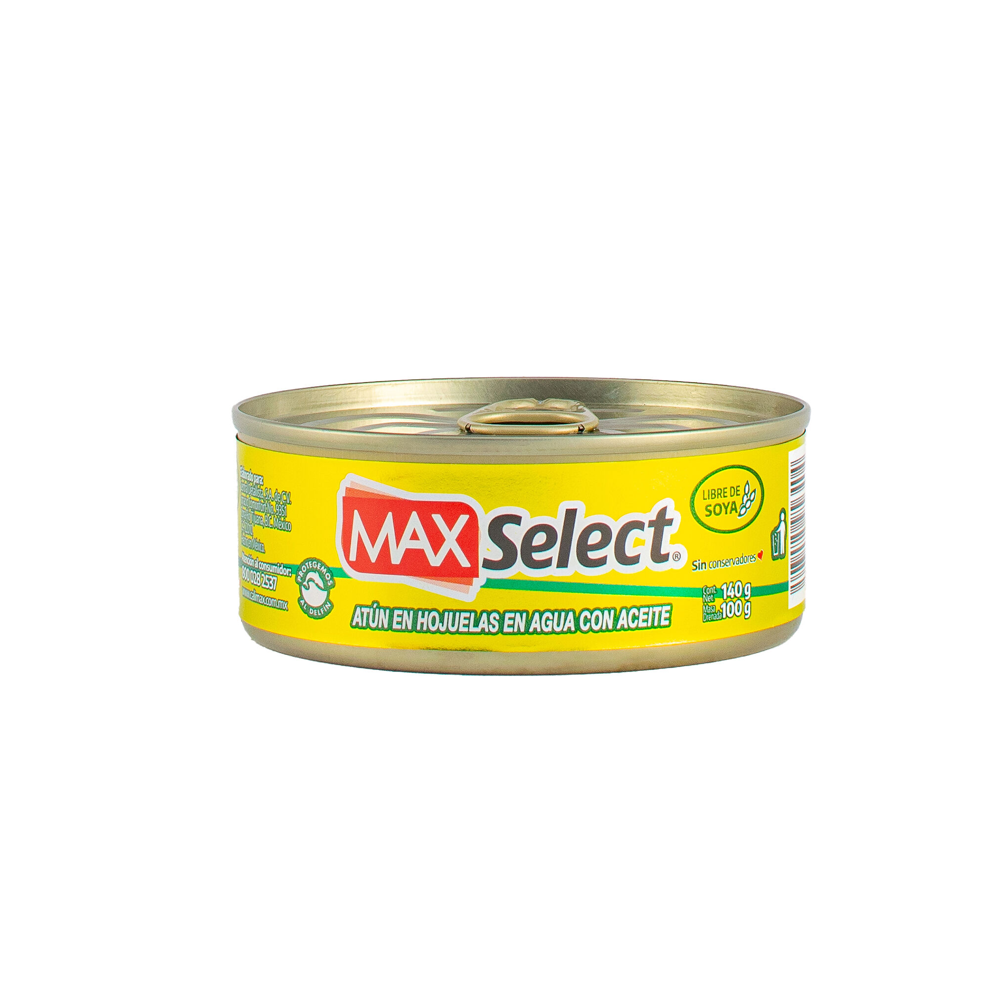 Atun En Aceite Max Select 140.0 Gr