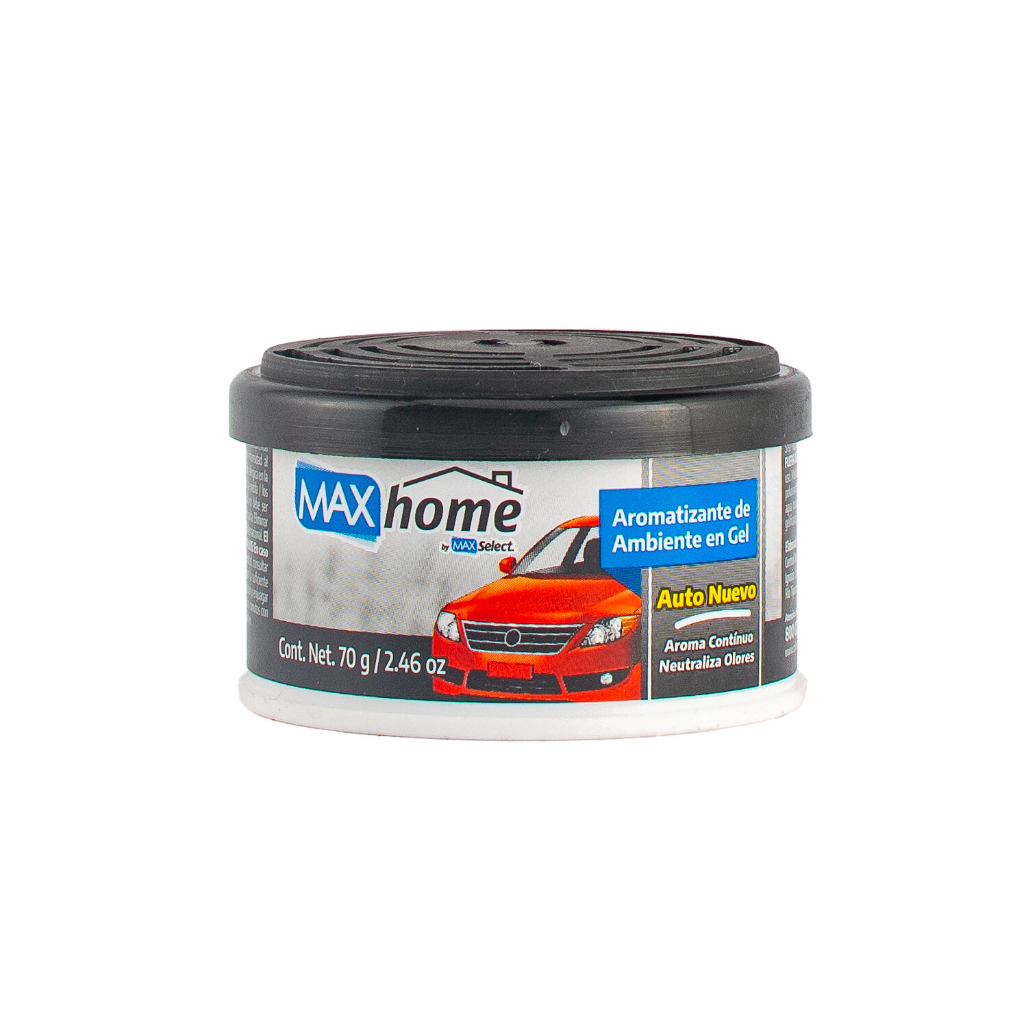 Gel Aromatizante Carro Nuevo Max Home 70.0 Gr