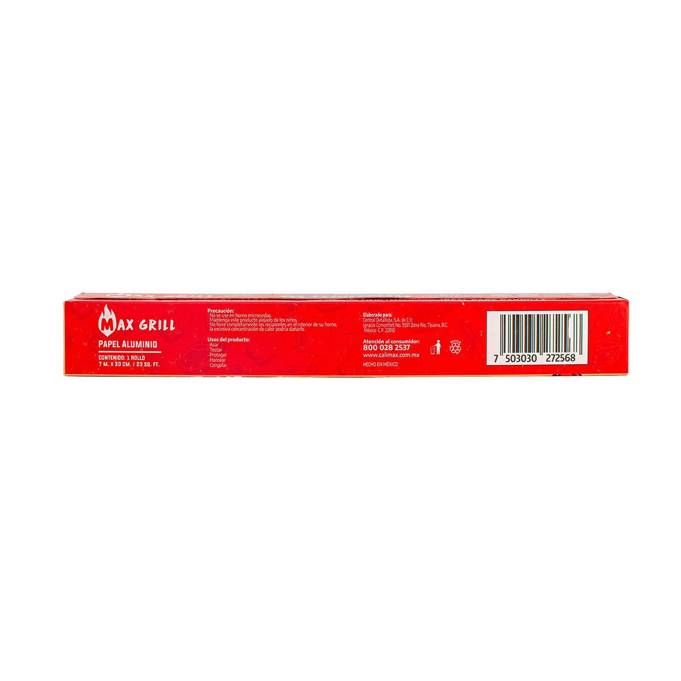 Papel Aluminio Max Grill 7.0 Mt