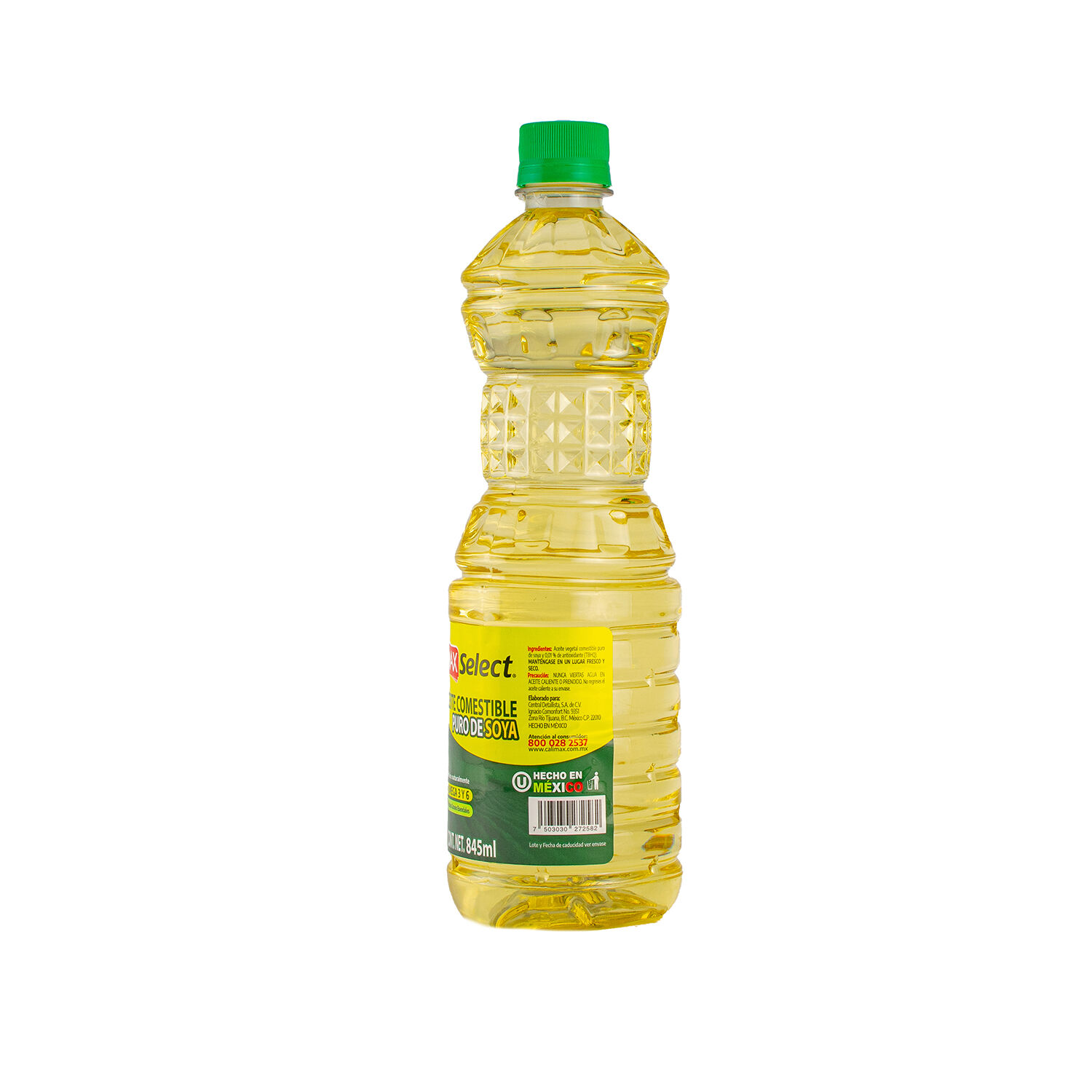 Aceite Puro De Soya Max Select 845.0 Ml