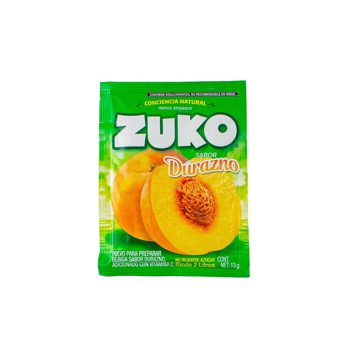 Concentrado Durazno Zuko 13.0 Gr