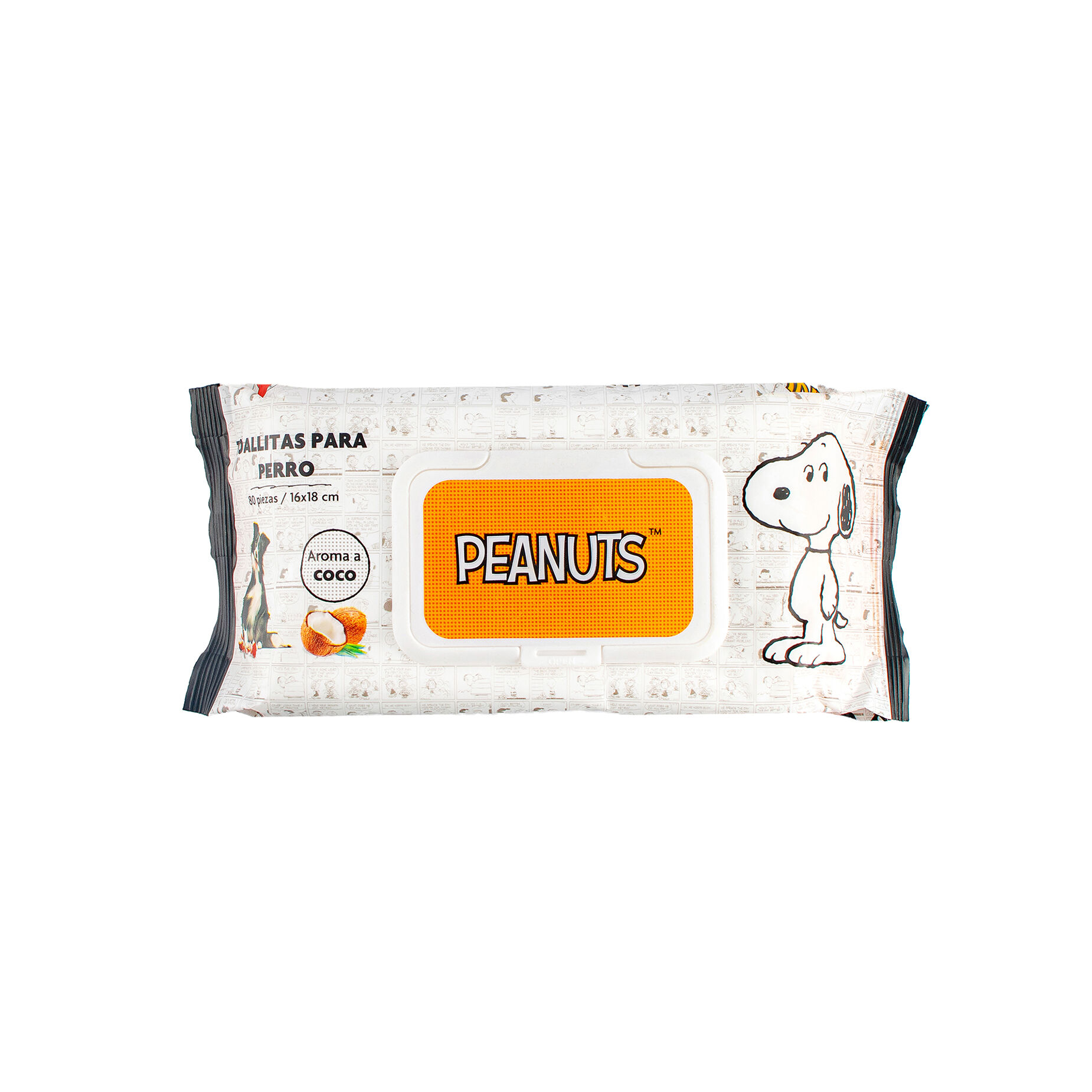 Toallitas Humedas Peanuts 80.0 Pza
