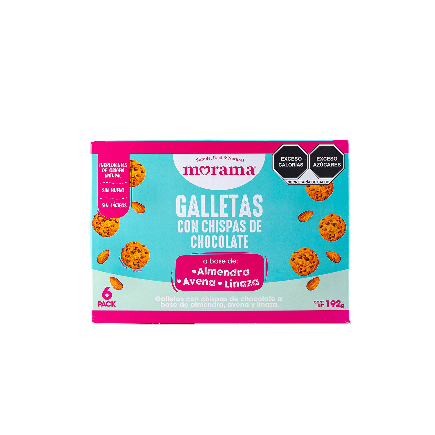 Galletas Con Chispas De Chocolate Morama 6.0 Pack