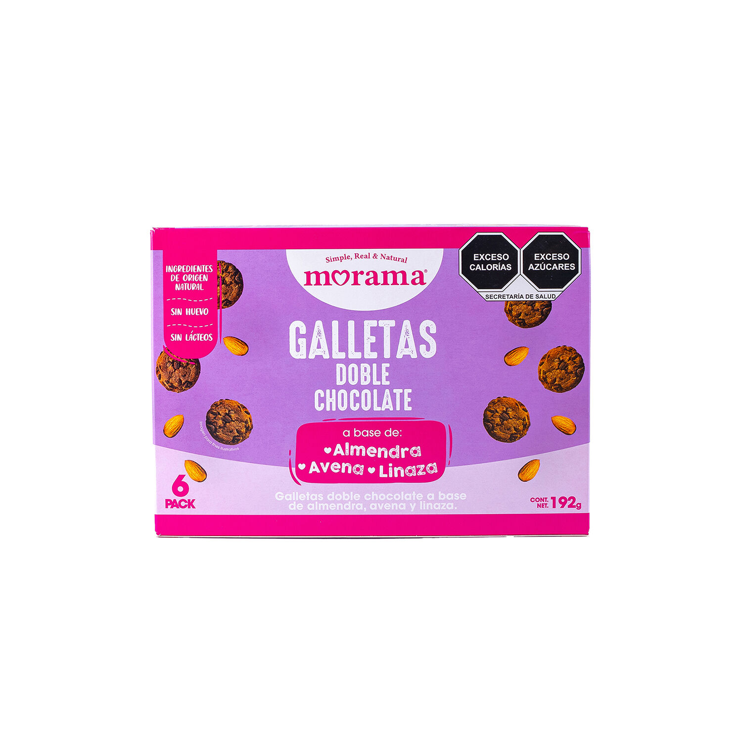 Galletas Doble Chocolate Morama 6.0 Pack