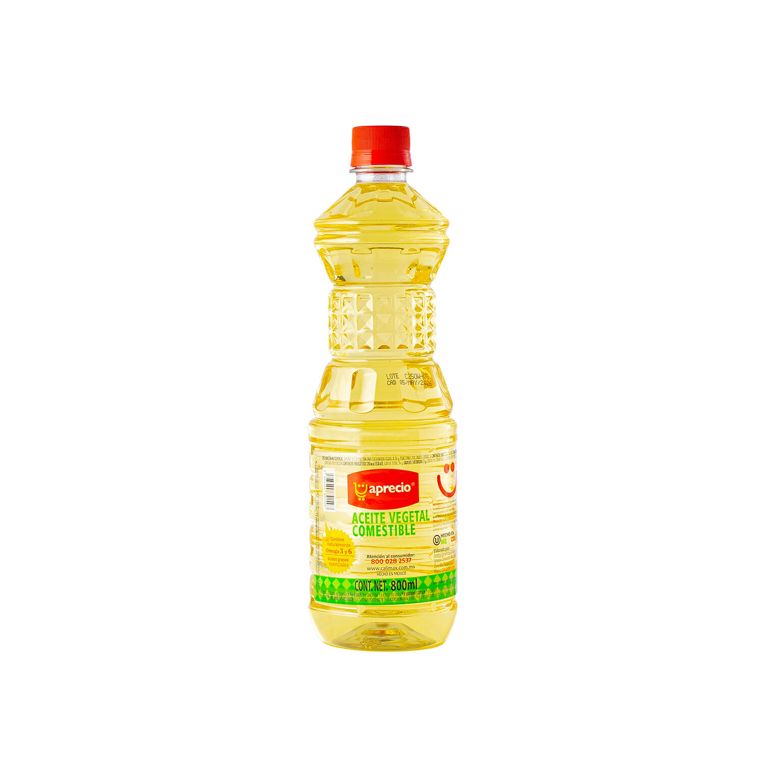 Aceite Vegetal Aprecio 800.0 Ml