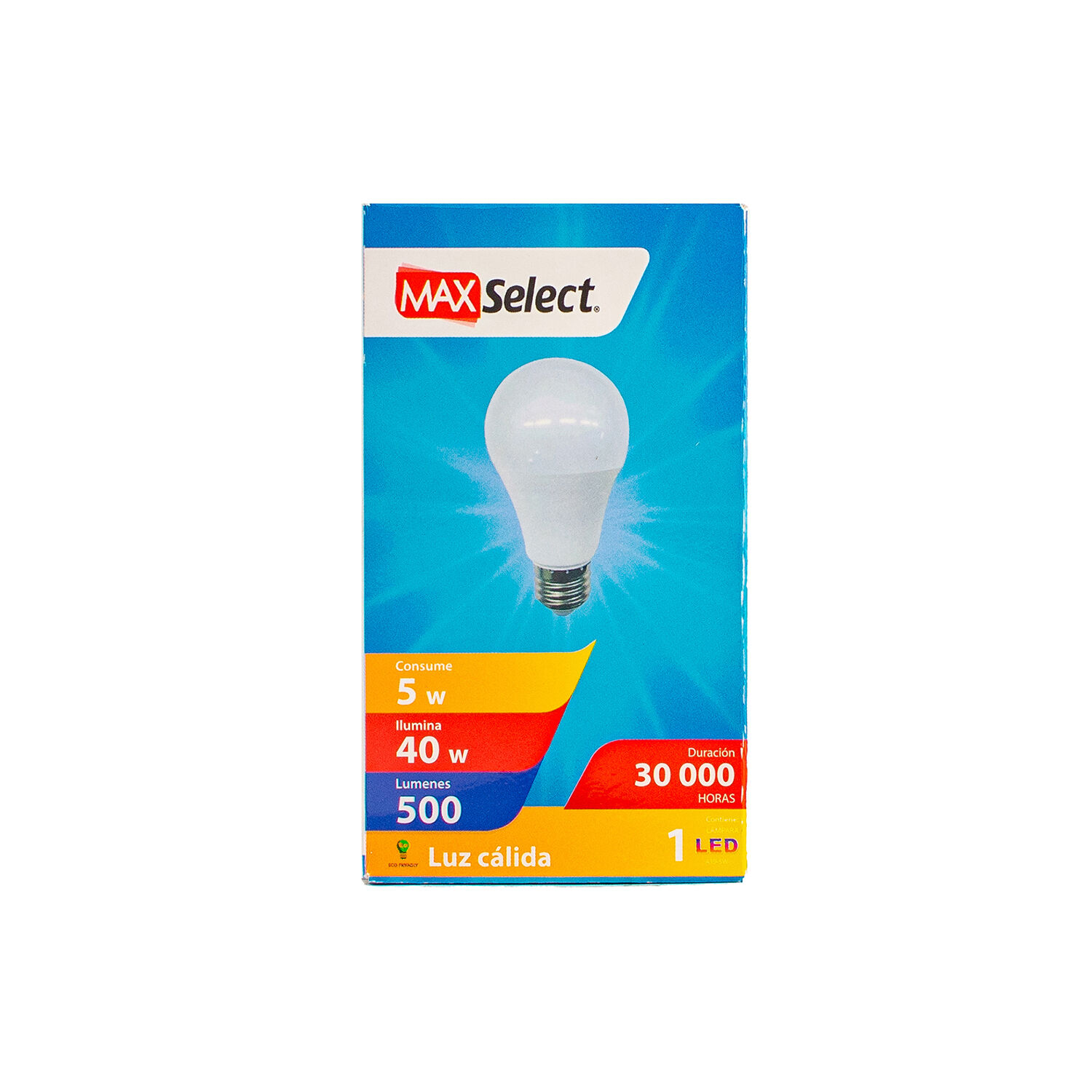 Foco Led 5w Luz Calida Max Select 1.0 Pza