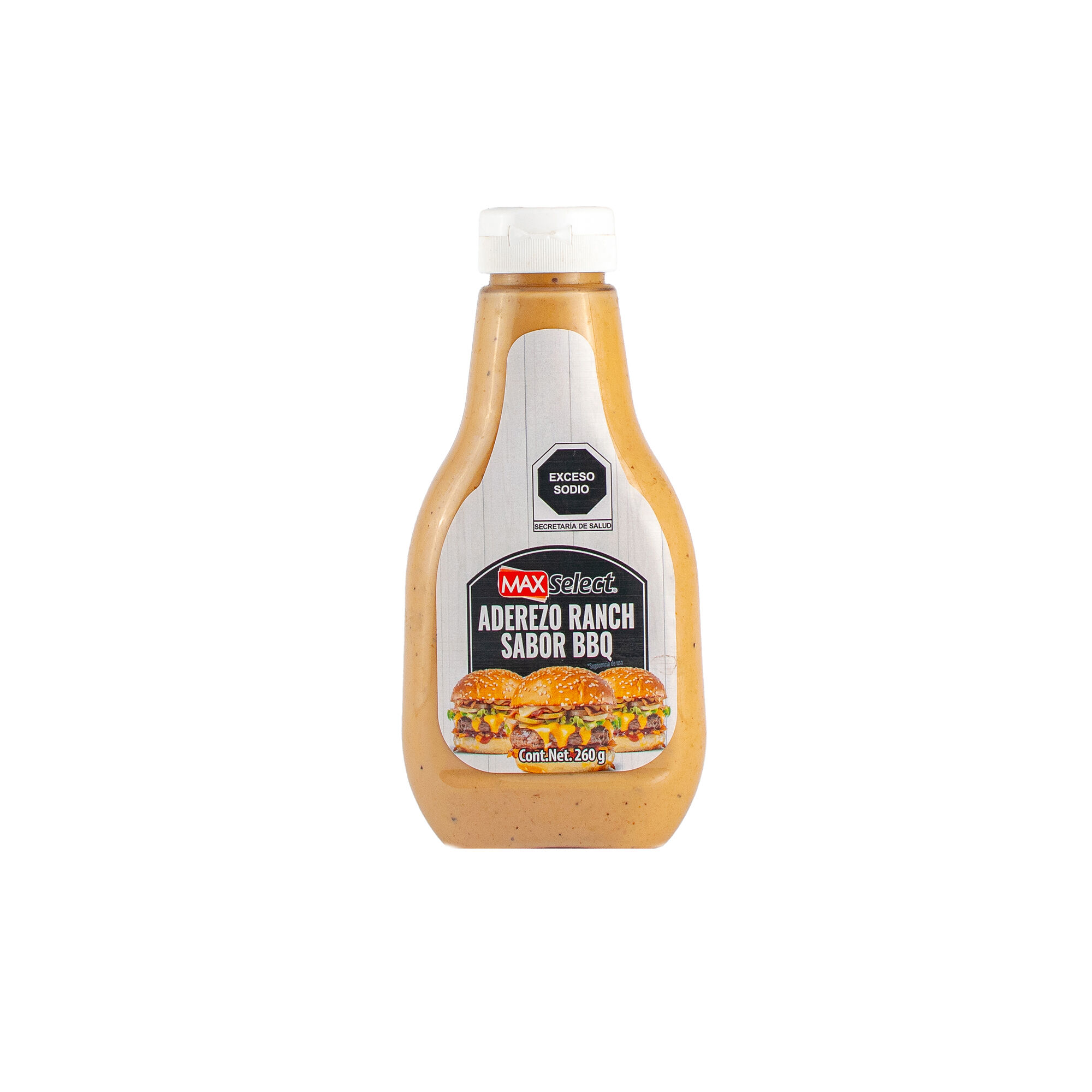 Aderezo Ranch Bbq Max Select 260.0 Gr