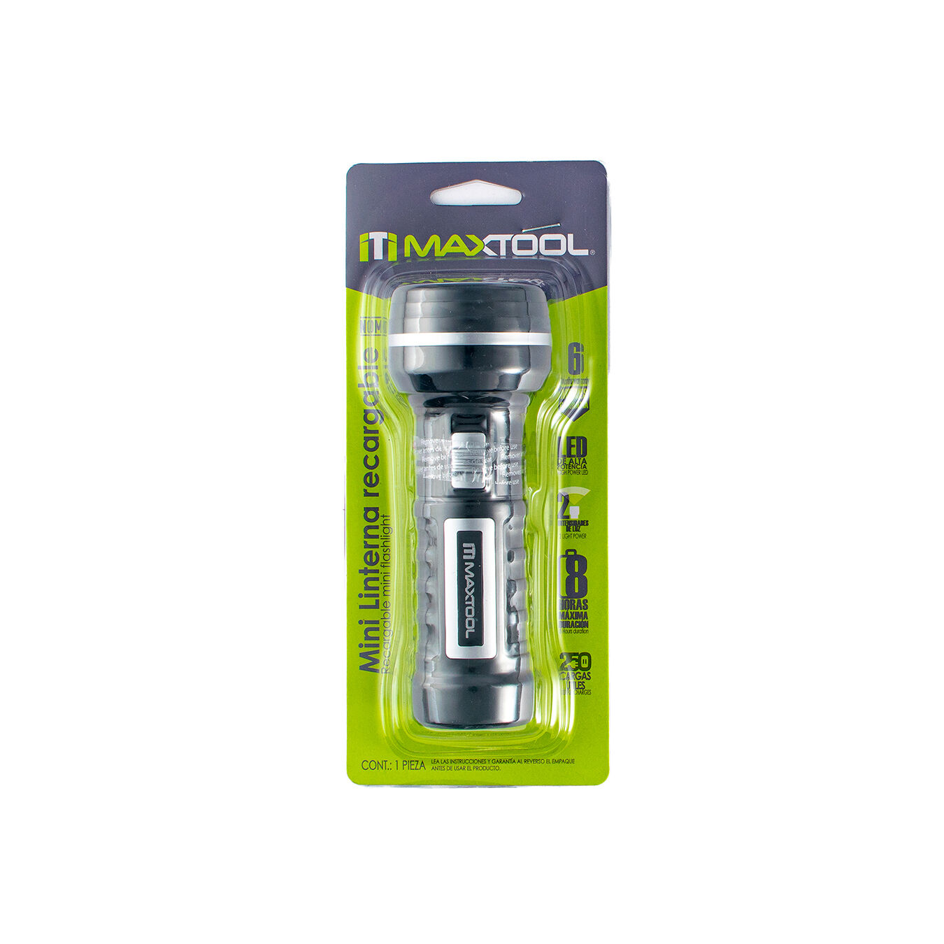 Linterna Led Mini 0.5 W Aksi 1.0 Pza