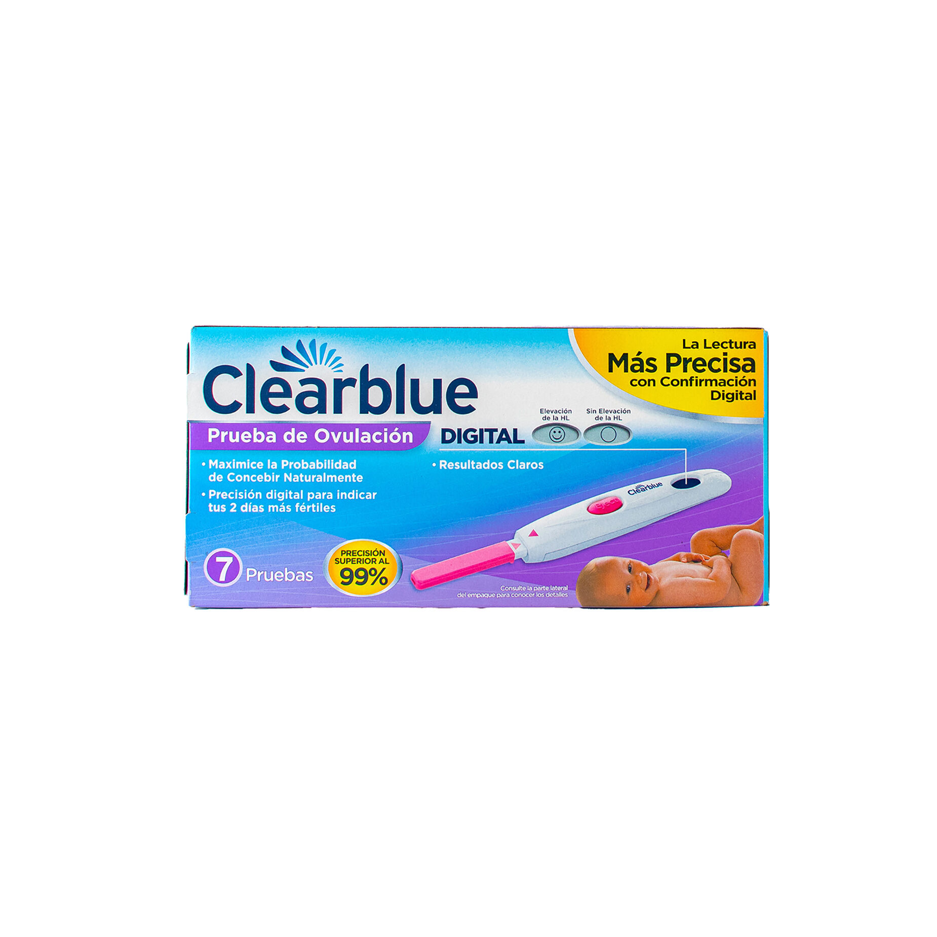 Prueba Ovulacion Clearblue 1 0 Pza