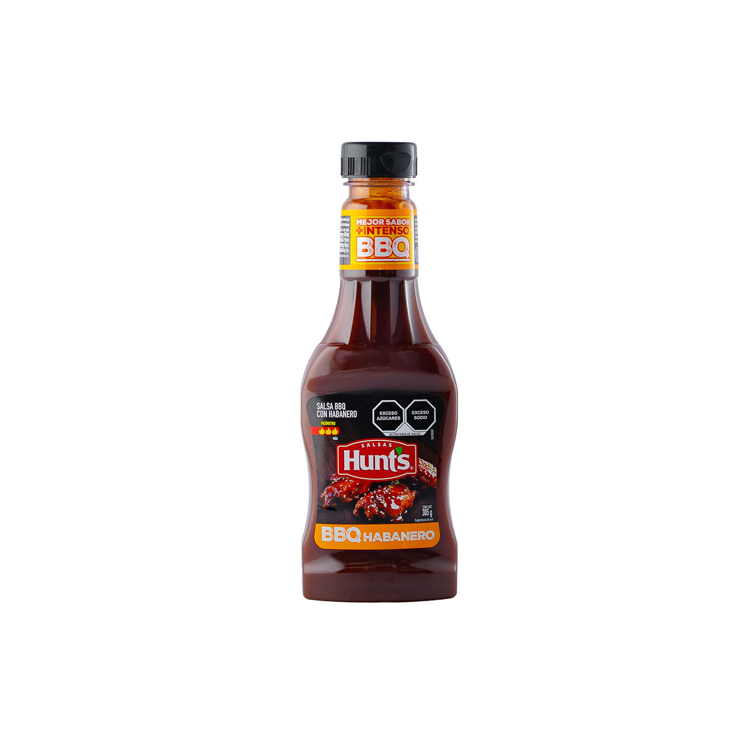 Salsa Bbq Habanero Hunts 305.0 Gr
