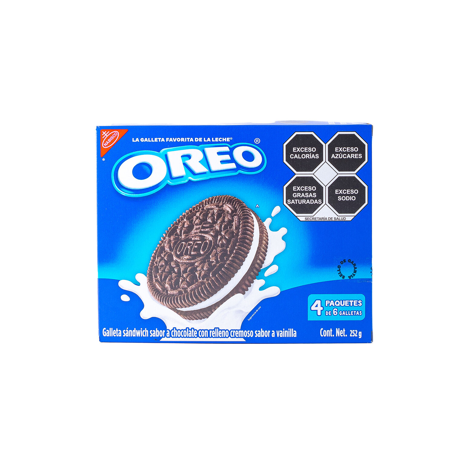Galletas Oreo Nabisco 252 G