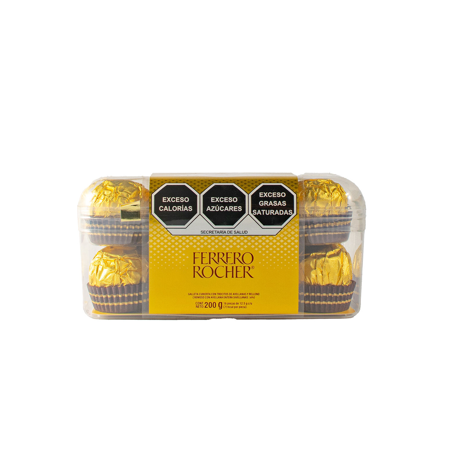 Estuche De Chocolates Ferrero Rocher 16.0 Pza