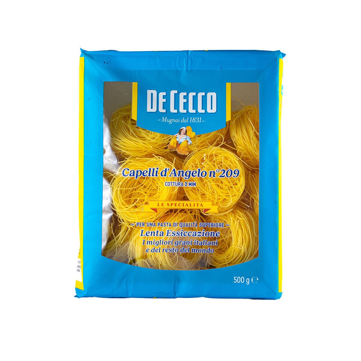 Pasta Nidi Capelli D Angelo De Semola De Cecco 500.0 Gr