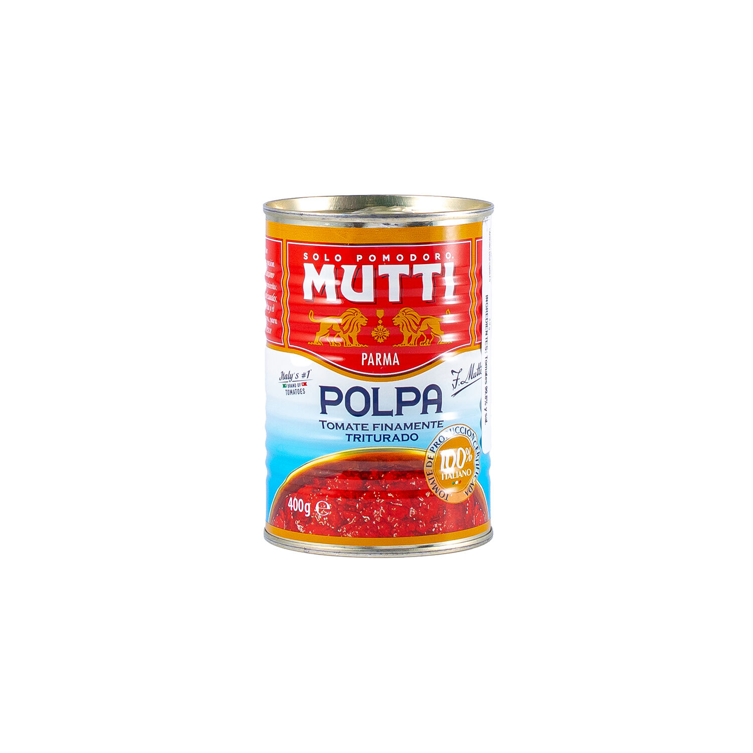 Pulpa De Tomate Finamente Picados Mutti 400.0 Gr