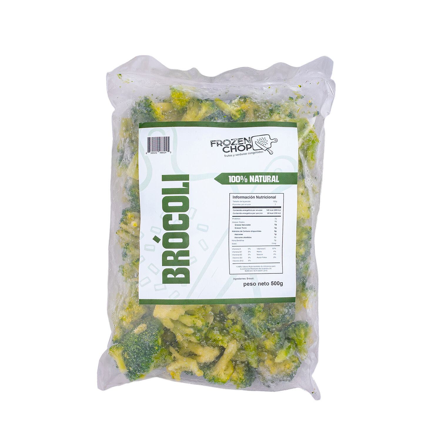 Floretes De Brocoli Frozen Chop 500.0 Gr