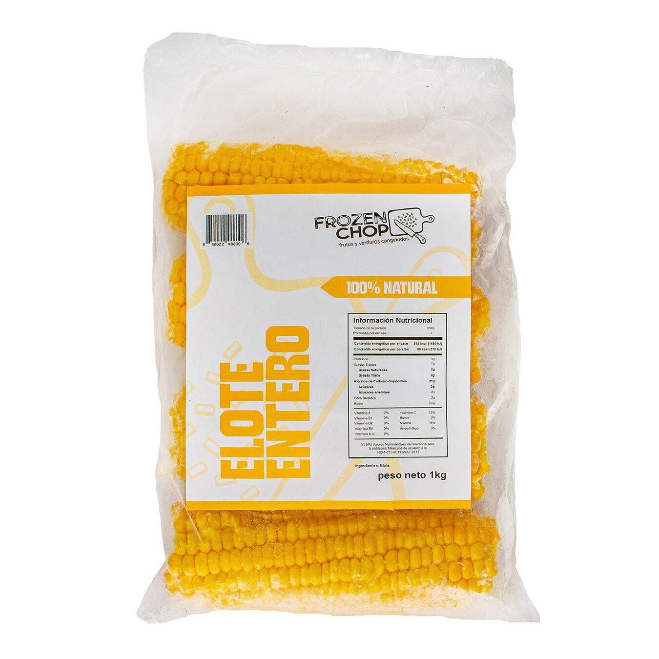 Elote Entero Frozen Chop 1.0 Kg