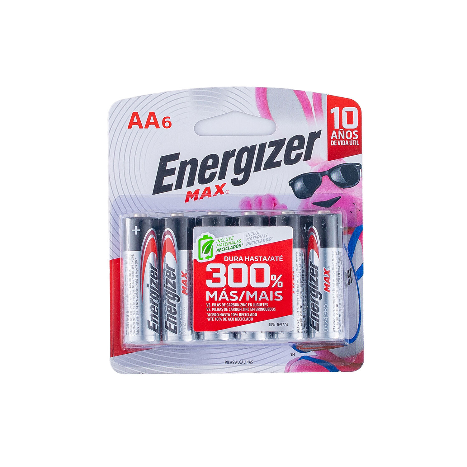 Pila Max Aa 4+2 Energizer 6.0 Pza
