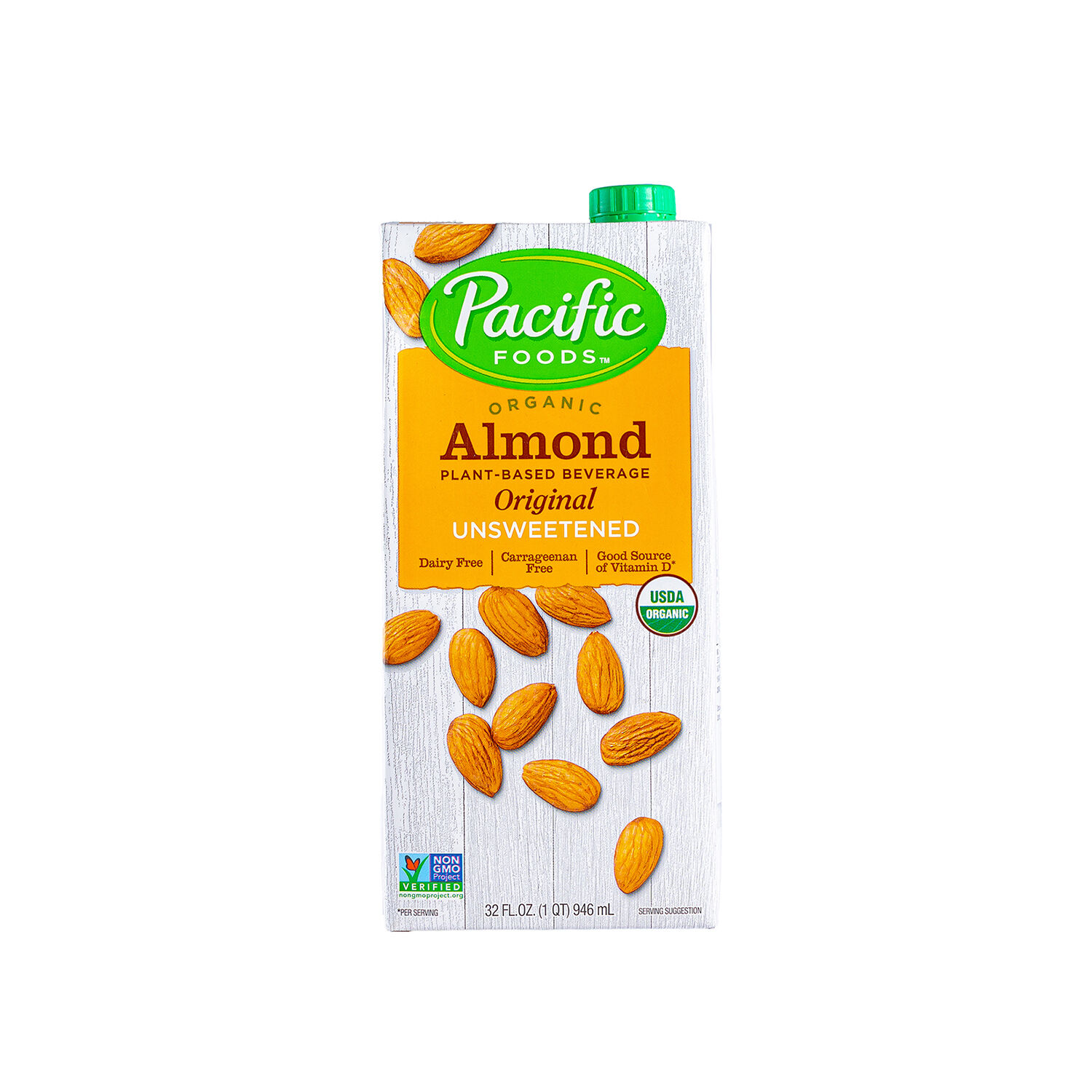 Almond Milk Unsweetened Pacific 32 0 Oz