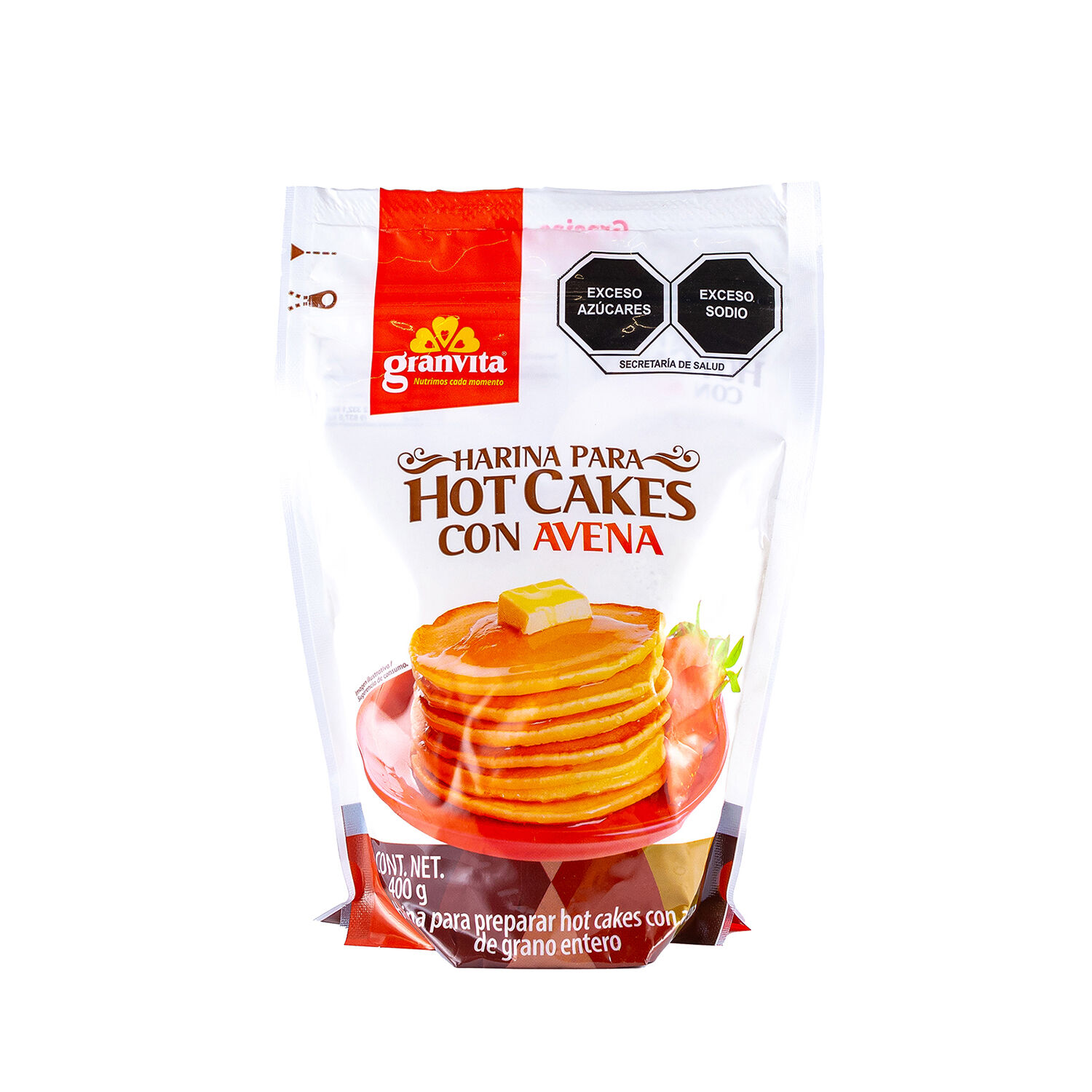 Harina P Hot Cakes Con Avena Integral Granvita 400 0 G