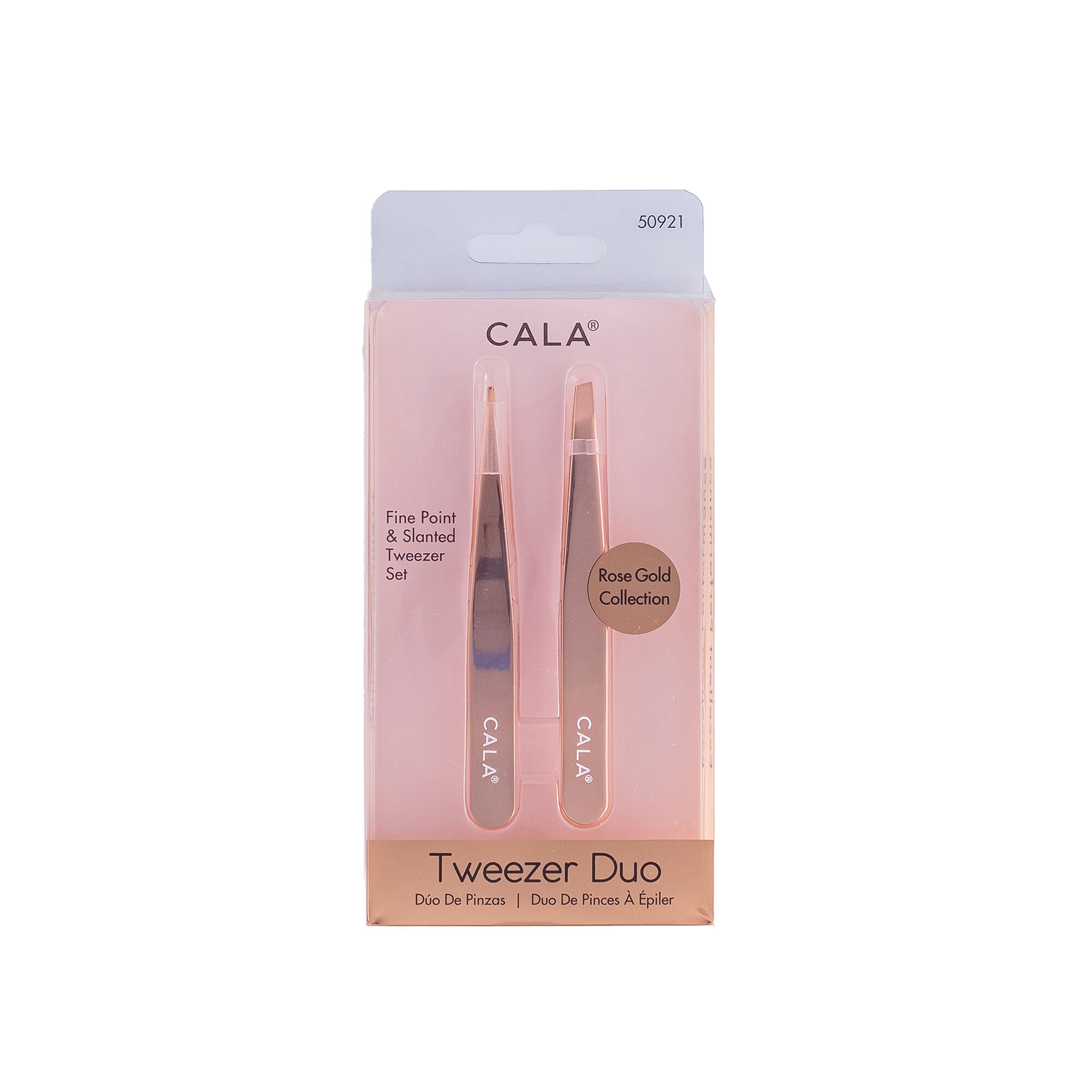 Rose Gold Tweezer Duo Cala 2.0 Pack