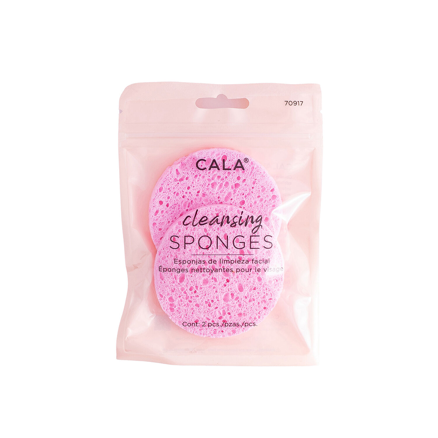 Cellulose Cleansing Sponges (2 Pcs) Cala 2.0 Pza