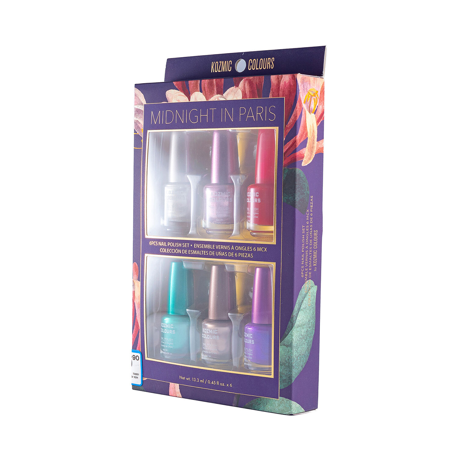 Kit De Esmaltes Kozmic Colours 6.0 Pza
