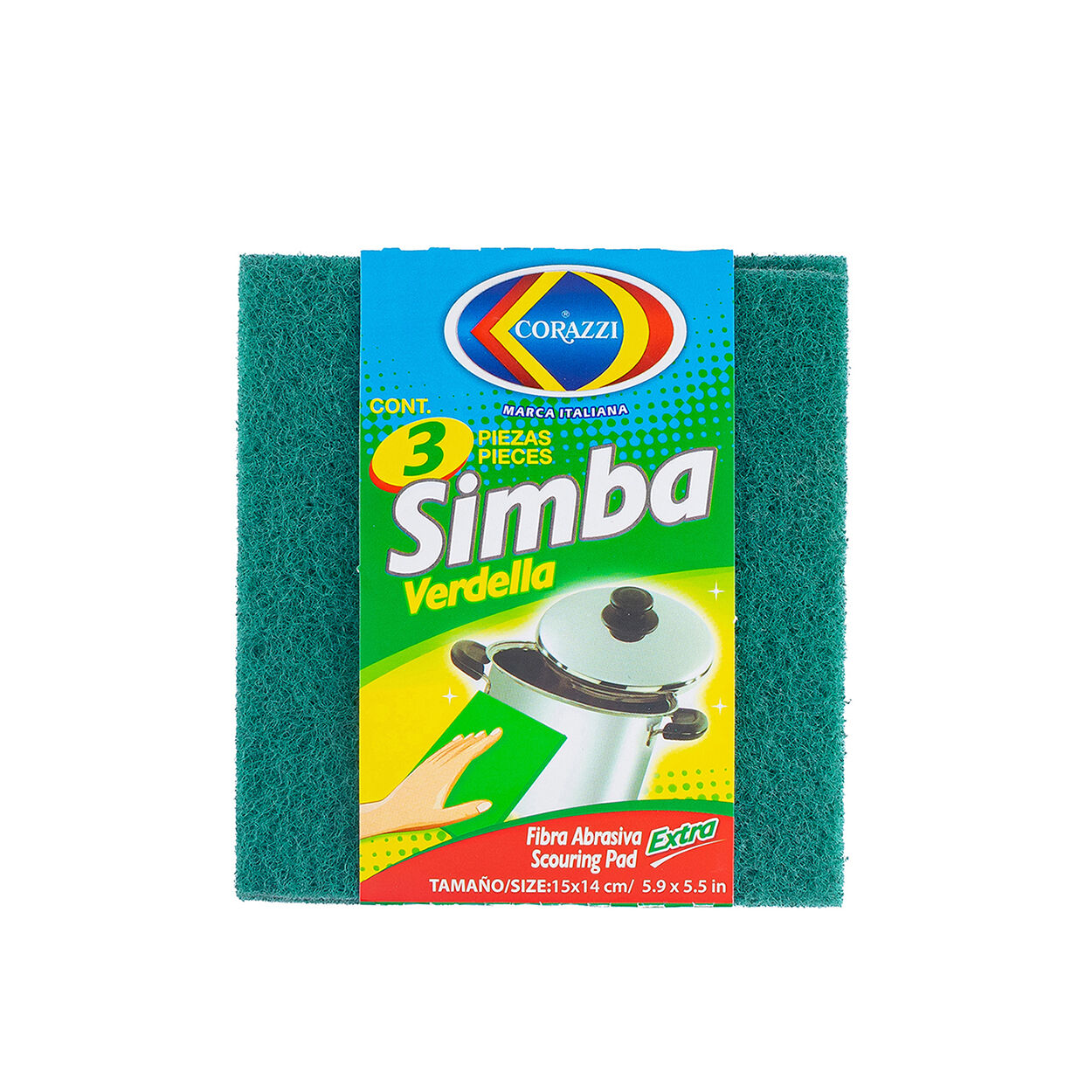 Fibra Verde Simba Verdella Corazzi 3.0 Pza