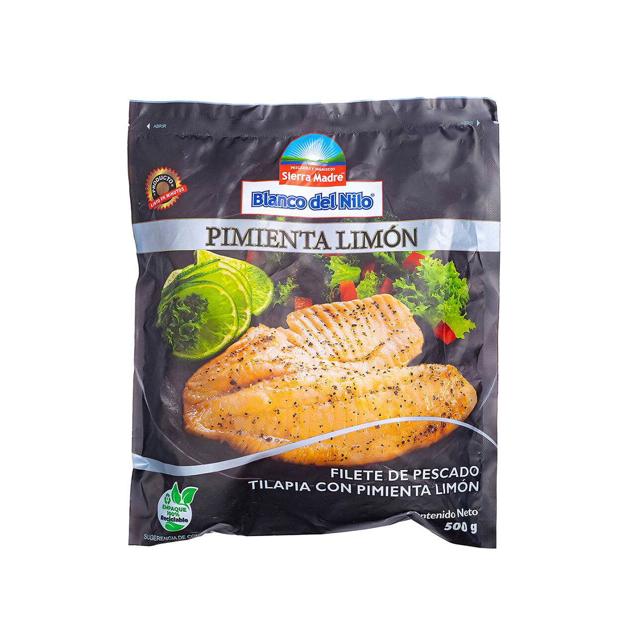 Filete Blanco Pimienta Limon Sierra Madre 500.0 Gr