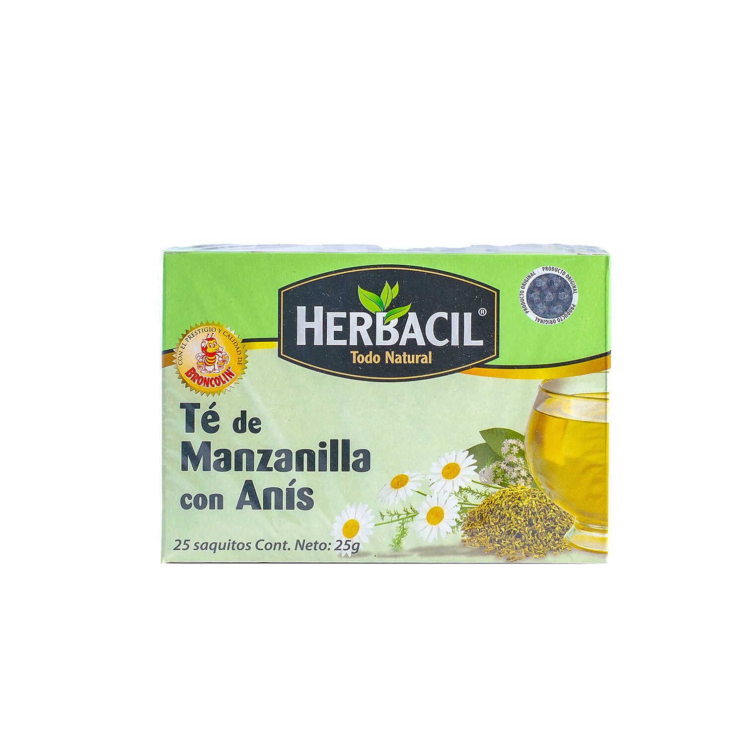 Te Manzanilla Y Aniz Herbacil 25.0 Sob