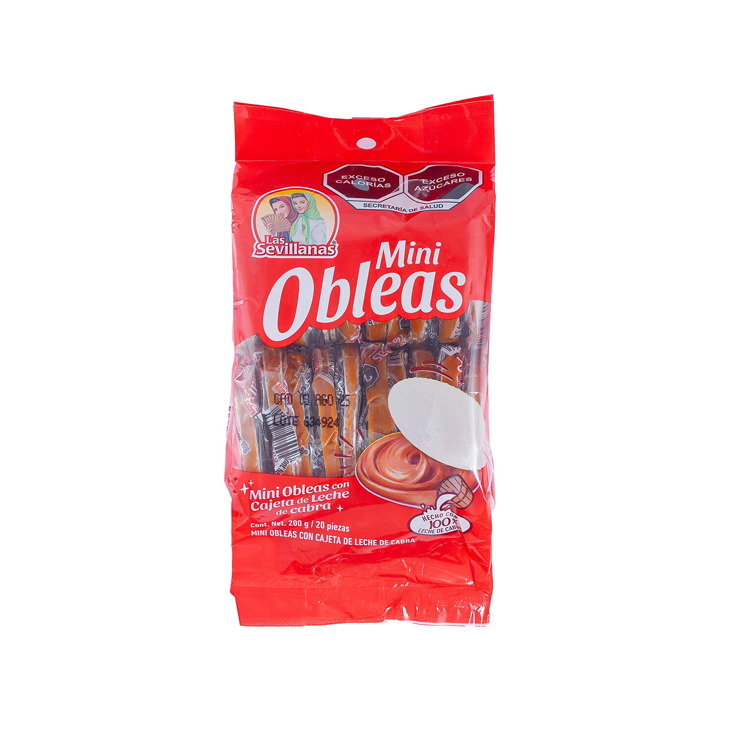 Mini Oblea Con Cajeta Las Sevillanas 20.0 Pza