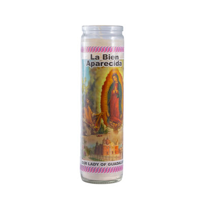 Veladora La Bien Aparecida Rosita Luz Eterna 1.0 Pza