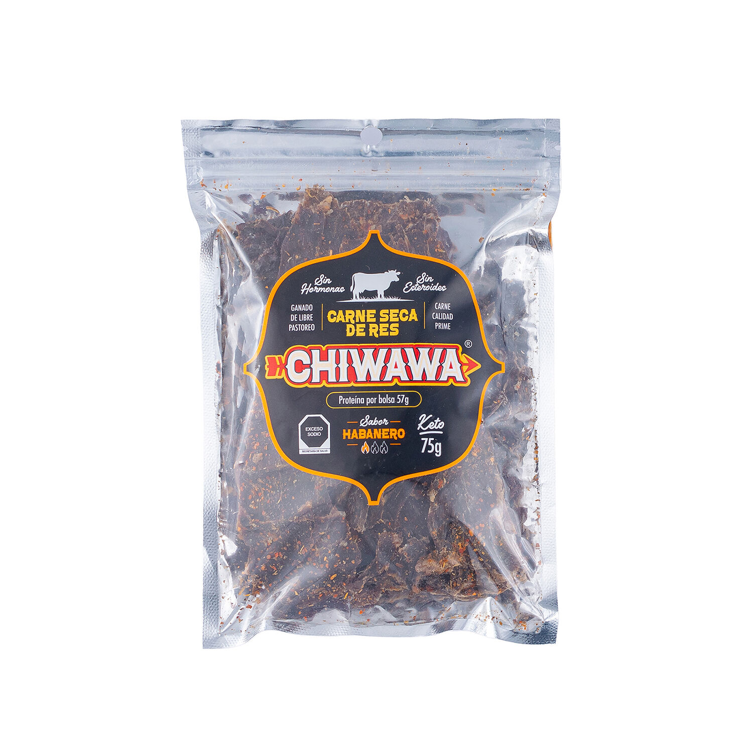 Carne Seca Habanero Chiwawa 75.0 Gr