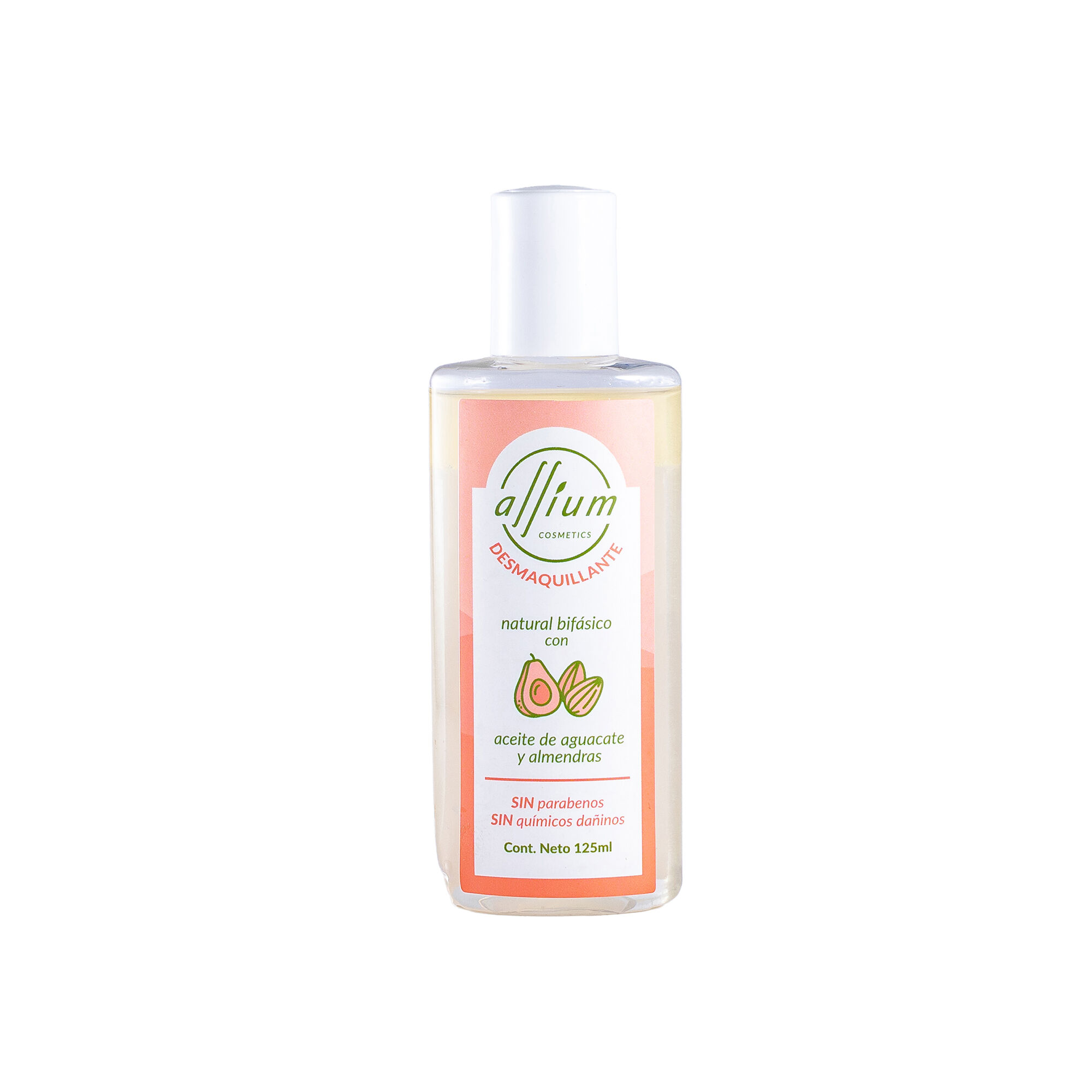Desmaquillante Bifasico Natural Allium Cosmetics 125.0