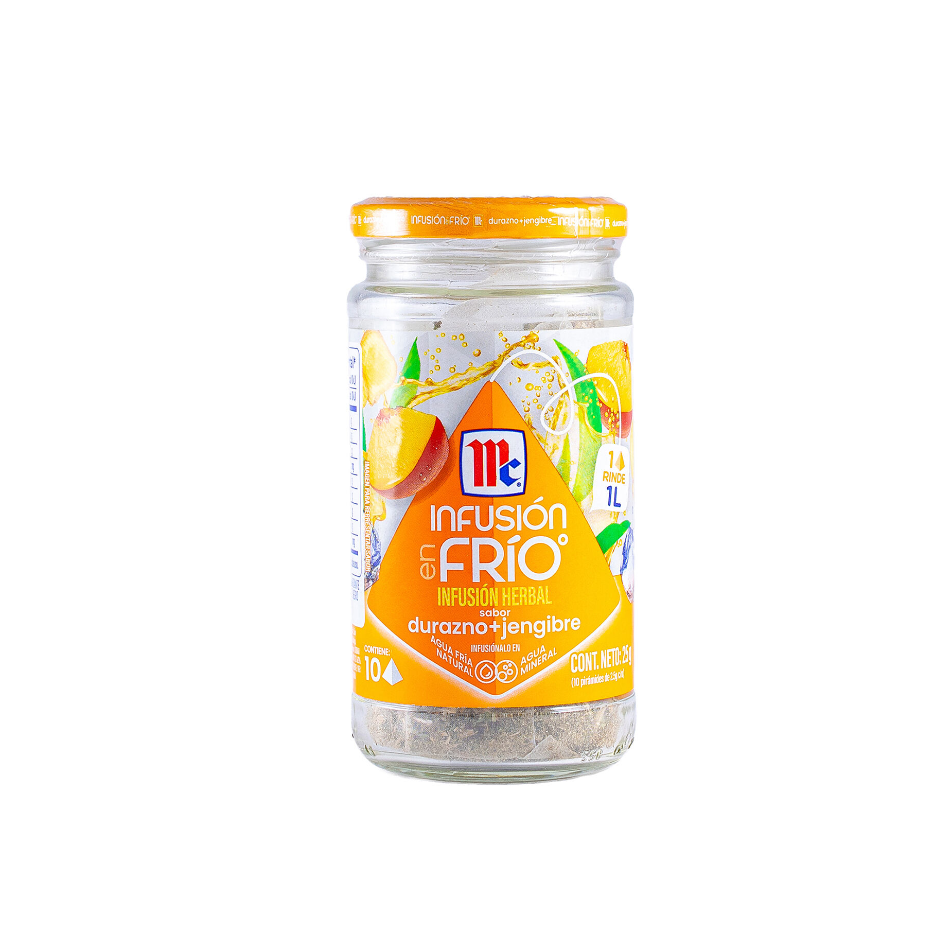 Infusion En Frio Durazno Jengibre Mc.Cormick 25.0 Gr