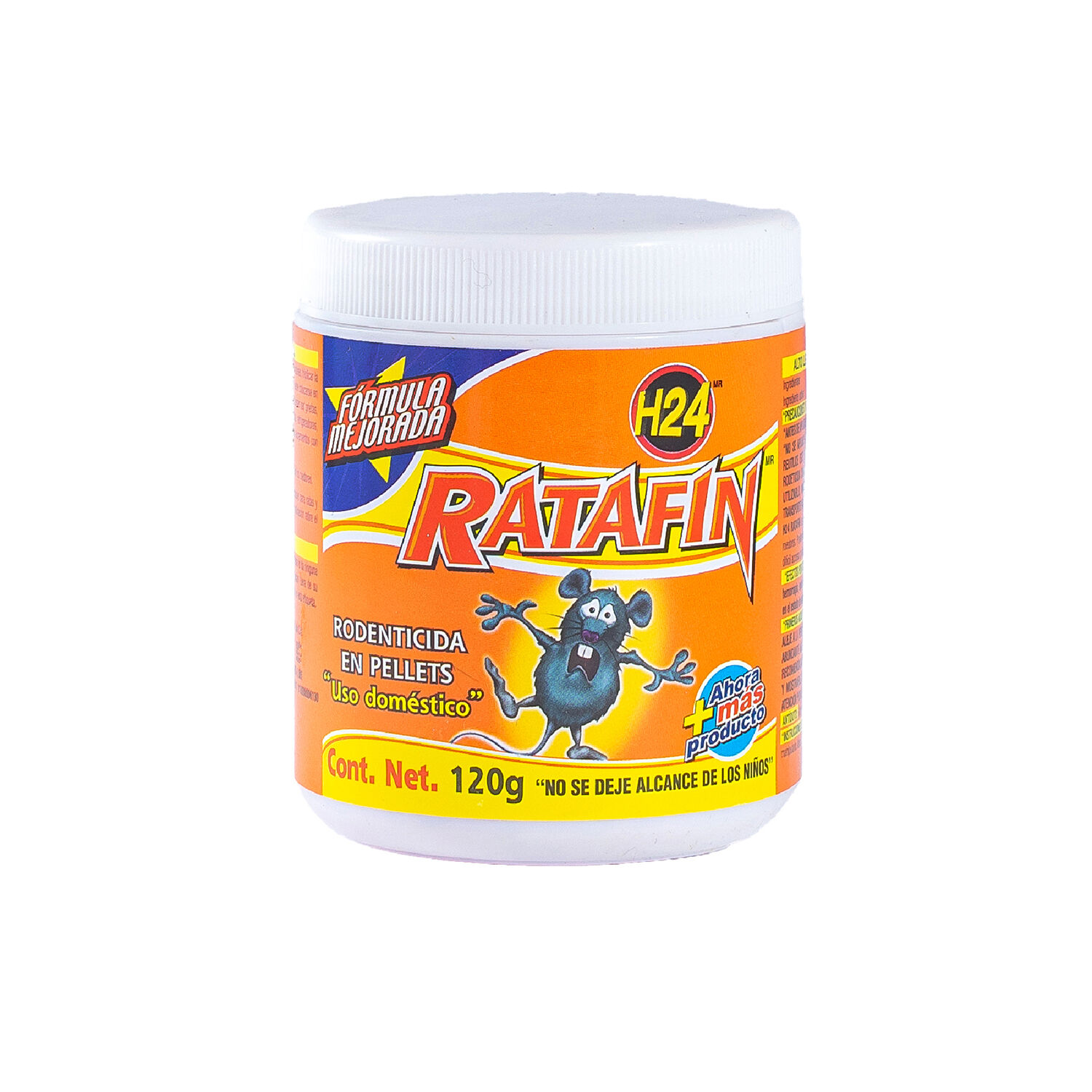 Rodenticida Ratafin H 24 120.0 Gr