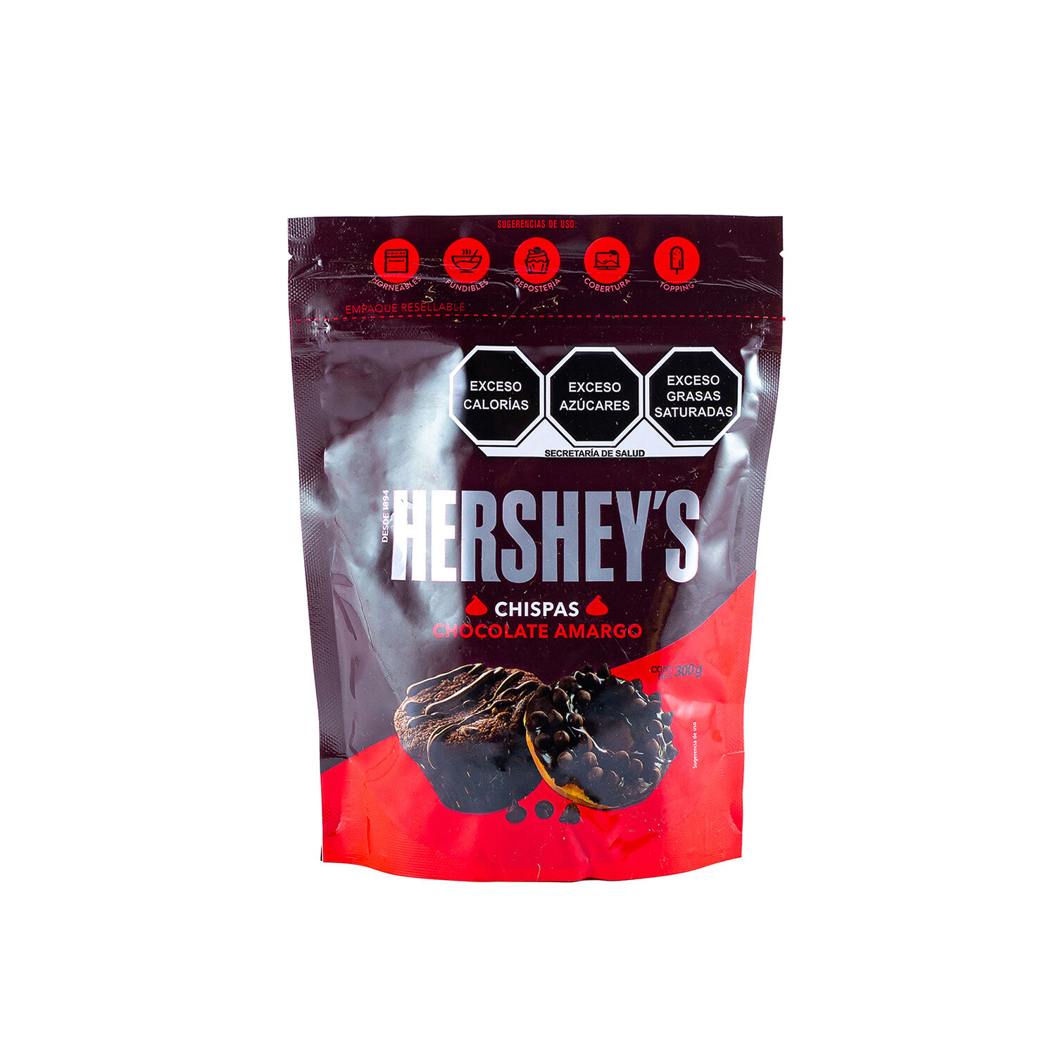 Chispas Amargas De Chocolate Hersheys 300.0 Gr