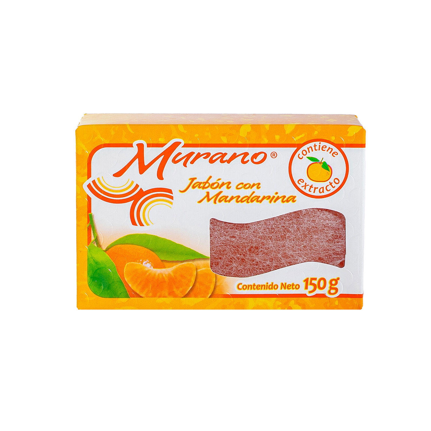 Jabon D/tocador C/extracto D/mandarina Murano 150.0 Gr